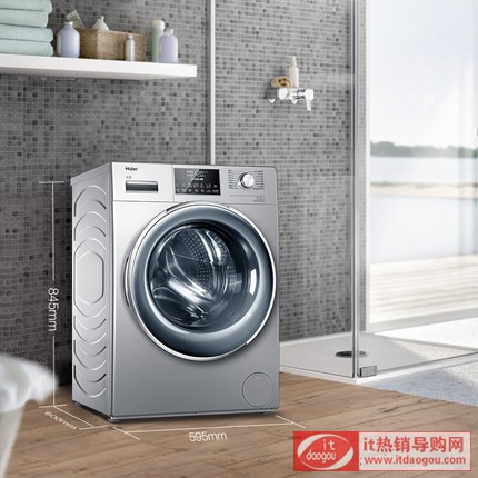 Haier/æ̡å㡱 XQG120-B14876LU1 12kgç«ææ™¶ç›䨦©å˜顮æ»šç-æ䡪¡æœo